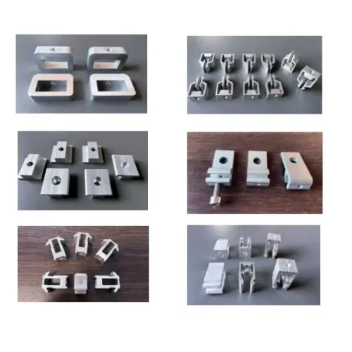 Alternative view of Aluminum Cleat Drilling Tapping and Cutting Machine