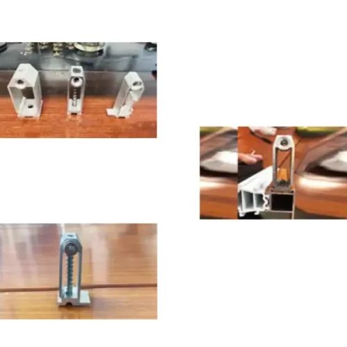 Alternative view of Double Side Chamfering Tapping Machine for Mullion Corner Key