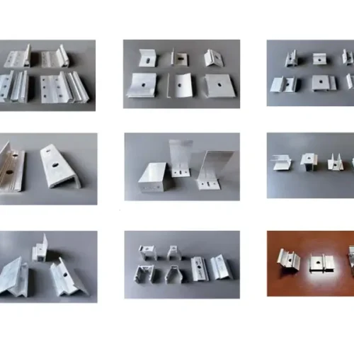 Alternative view of Solar Panel Aluminum Parts Punching and Cutting Machine